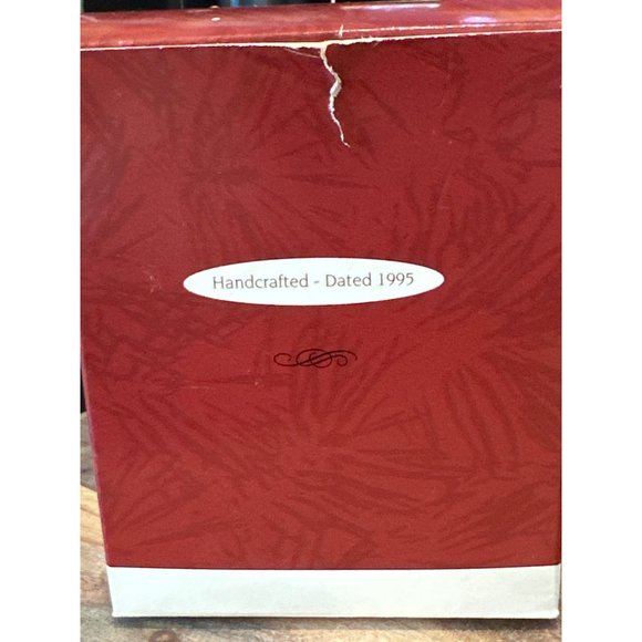 Hallmark Keepsake Ornament Special Dog Photo Holder 1995 Picture Frame Christmas - Picture 5 of 5